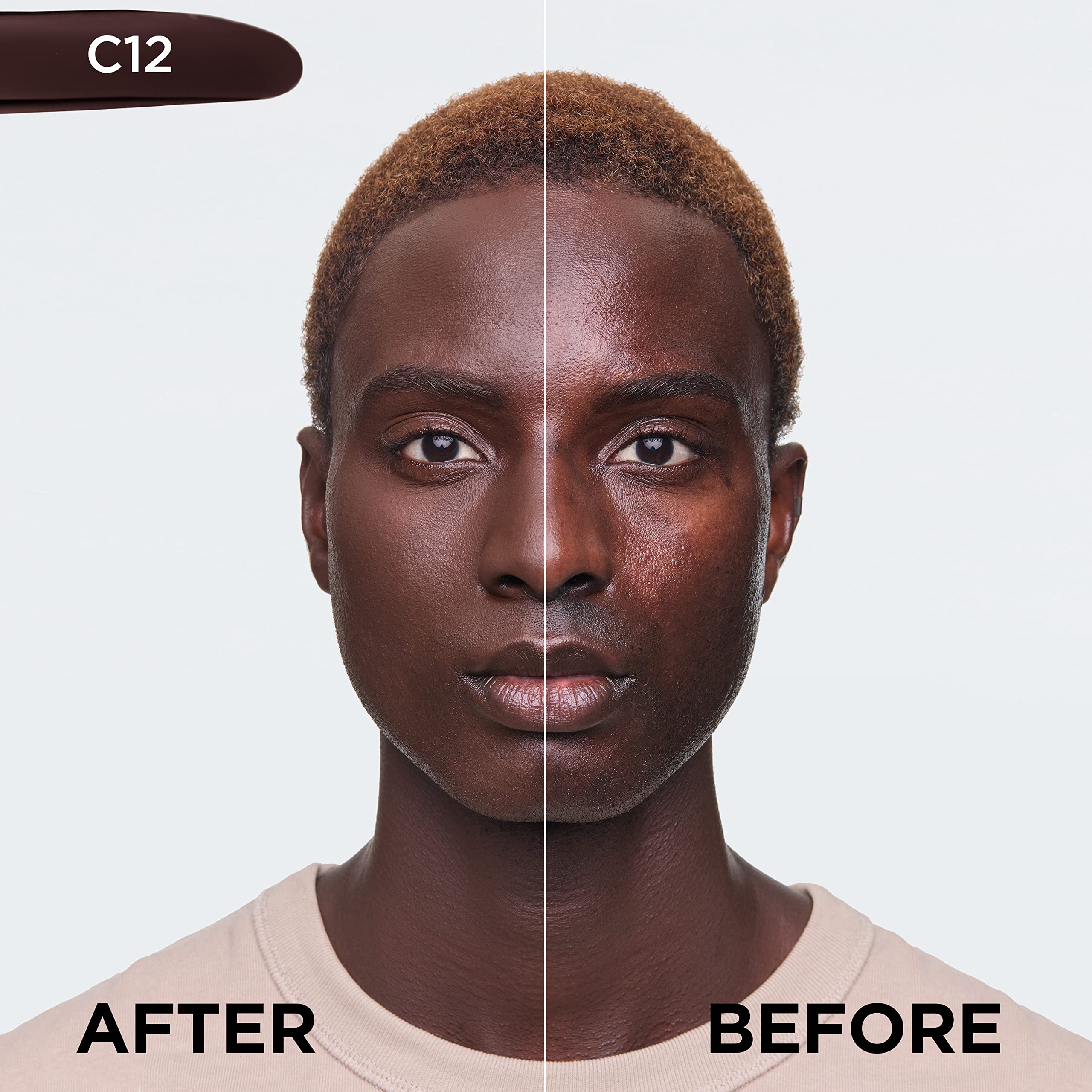 L'Oreal Paris True Match Super-Blendable Foundation, Medium Coverage Liquid Foundation Makeup, C12, Deep, 1 Fl Oz